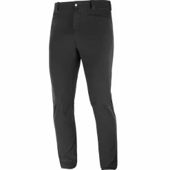 Pantalons Randonnée SALOMON WAYFARER TAPERED PANTS M BLACK 21 Noir