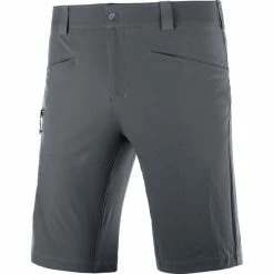 Shorts Randonnée SALOMON WAYFARER SHORTS M EBONY 21 Gris