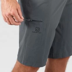 Shorts Randonnée SALOMON WAYFARER SHORTS M EBONY 21 Gris -Vêtements de randonnée Homme Soldes 9 83725 lc1489600 06