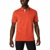 T-shirts Polos Randonnée COLUMBIA NELSON POINT™ POLO BONFIRE 21 Orange