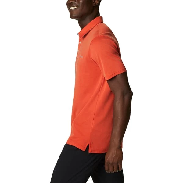 T-shirts Polos Randonnée COLUMBIA NELSON POINT™ POLO BONFIRE 21 Orange 4 T-shirts Polos Randonnée COLUMBIA NELSON POINT™ POLO BONFIRE 21 Orange – Image 4