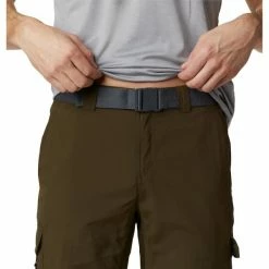 Shorts Randonnée COLUMBIA SILVER RIDGE™ II CARGO SHORT OLIVE GREEN 22 Vert -Vêtements de randonnée Homme Soldes 9 84434 1794921319 04