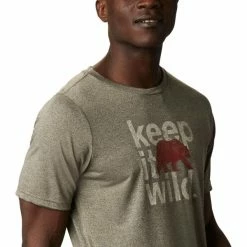 T-shirts Polos Randonnée COLUMBIA TERRA VALE™ II SS TEE NEW OLIVE HEATH 21 Gris -Vêtements de randonnée Homme Soldes 9 84556 1888843327 05