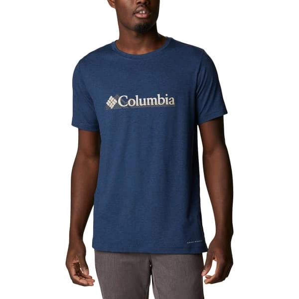 T-shirts Polos Randonnée COLUMBIA TECH TRAIL™ GRAPHIC TEE COLLEGIATE NAVY 21 Bleu 1 T-shirts Polos Randonnée COLUMBIA TECH TRAIL™ GRAPHIC TEE COLLEGIATE NAVY 21 Bleu