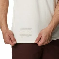 T-shirts Polos Randonnée COLUMBIA CLARKWALL ORGANIC COTTON TEE NATURAL WHITE S 21 Blanc -Vêtements de randonnée Homme Soldes 9 84589 clarkwall organic cotton tee natural white s 1932293100 05
