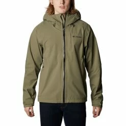 Vestes Randonnée COLUMBIA OMNI-TECH™ AMPLI-DRY™ SHELL STONE GREEN 22 Vert