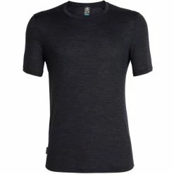 T-shirts Polos Randonnée ICEBREAKER M SPHERE SS CREWE BLACK 21 Noir