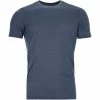 T-shirts Polos Randonnée ORTOVOX 120 TEC MOUNTAIN T-SHIRT M BLUE LAKE 22 Bleu