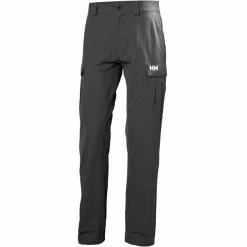 Pantalons Randonnée HELLY HANSEN HH QD CARGO PANT EBONY 22 Gris