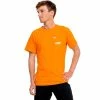 T-shirts Polos Randonnée LOOKING FOR WILD CINTO TENCEL BRIGHT MARIGOLD/GARDENIA 21 Orange