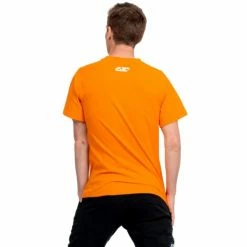 T-shirts Polos Randonnée LOOKING FOR WILD CINTO TENCEL BRIGHT MARIGOLD/GARDENIA 21 Orange -Vêtements de randonnée Homme Soldes 9 86636 cinto tencel bright marigold gardenia h1t001 bmg 03