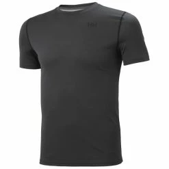 T-shirts Polos Randonnée HELLY HANSEN LIFA ACTIVE SOLEN T-SHIRT EBONY 22 Gris