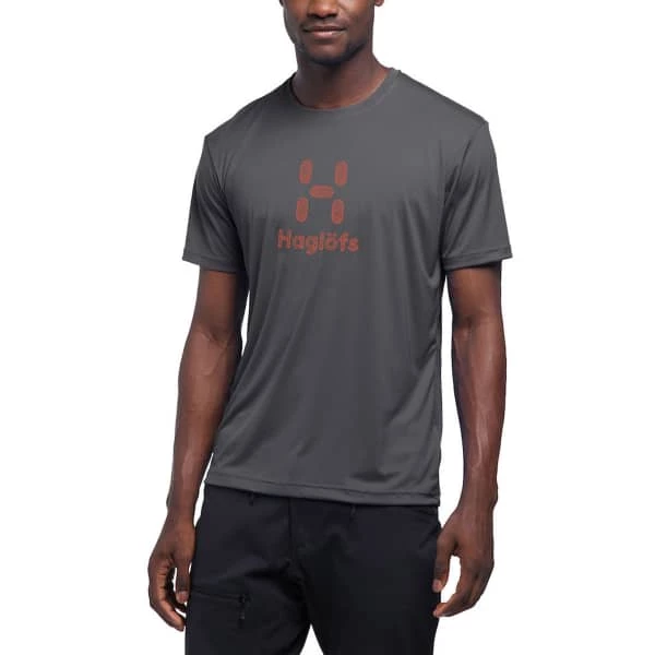 T-shirts Polos Randonnée HAGLÖFS GLEE TEE MEN SLATE 22 Gris 3 T-shirts Polos Randonnée HAGLÖFS GLEE TEE MEN SLATE 22 Gris – Image 3