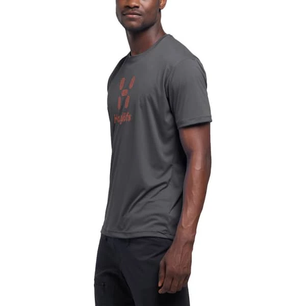 T-shirts Polos Randonnée HAGLÖFS GLEE TEE MEN SLATE 22 Gris 5 T-shirts Polos Randonnée HAGLÖFS GLEE TEE MEN SLATE 22 Gris – Image 5