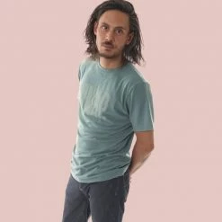 T-shirts Polos Randonnée SNAP M TECHNICAL MERINO T-SHIRT SS GREEN 21 Vert -Vêtements de randonnée Homme Soldes 9 87614 mt0012 009 03