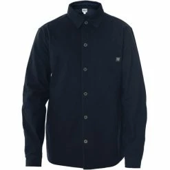 Chemises Randonnée SNAP M OVERSHIRT BLEU NIGHT 22 Bleu