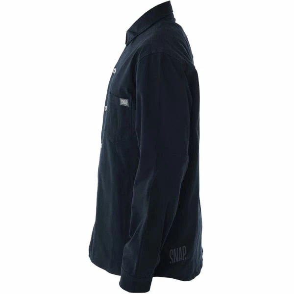 Chemises Randonnée SNAP M OVERSHIRT BLEU NIGHT 22 Bleu 3 Chemises Randonnée SNAP M OVERSHIRT BLEU NIGHT 22 Bleu – Image 3