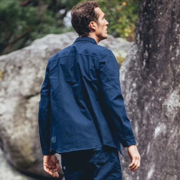 Chemises Randonnée SNAP M OVERSHIRT BLEU NIGHT 22 Bleu 5 Chemises Randonnée SNAP M OVERSHIRT BLEU NIGHT 22 Bleu – Image 5