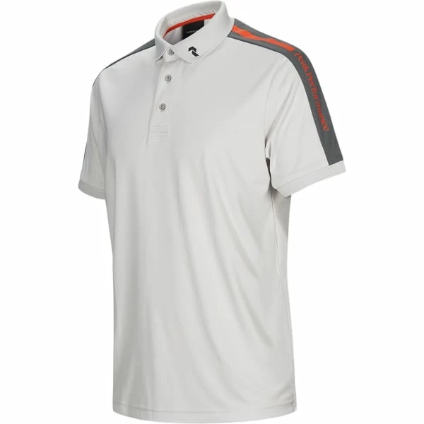 T-shirts Polos Randonnée PEAK PERFORMANCE M PLAYER POLO ANTARCTICA 21 Gris 3 T-shirts Polos Randonnée PEAK PERFORMANCE M PLAYER POLO ANTARCTICA 21 Gris – Image 3
