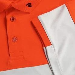 T-shirts Polos Randonnée PEAK PERFORMANCE M PLAYER BLOCK POLO ANTARCTICA 21 Gris / Orange -Vêtements de randonnée Homme Soldes 9 87833 g76696060 04