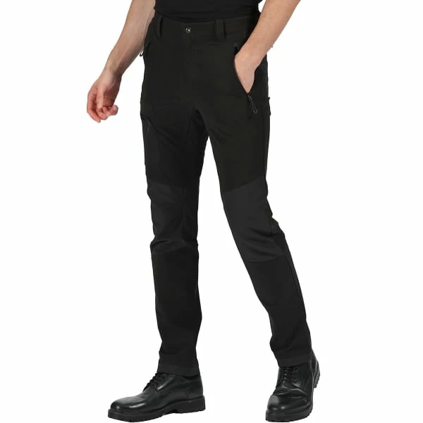 Pantalons Randonnée REGATTA PANTALON PROLITE STRETCH BLACK 21 Noir 3 Pantalons Randonnée REGATTA PANTALON PROLITE STRETCH BLACK 21 Noir – Image 3