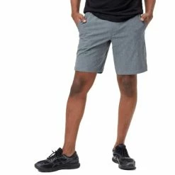 Shorts Randonnée TENTREE M DESTINATION AGILITY SHORT DARK GREY HEATHER 22 Gris