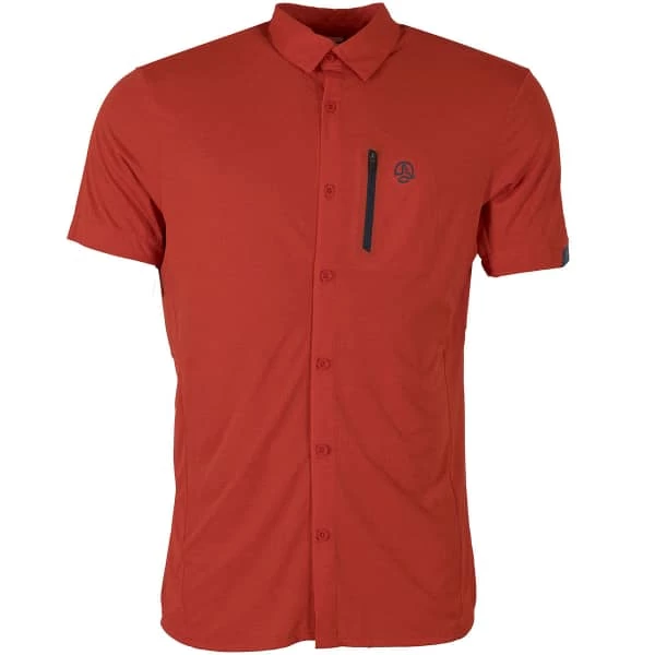 Chemises Randonnée TERNUA MALABON SHIRT M A-ORANGE RED 20 Rouge 1 Chemises Randonnée TERNUA MALABON SHIRT M A-ORANGE RED 20 Rouge