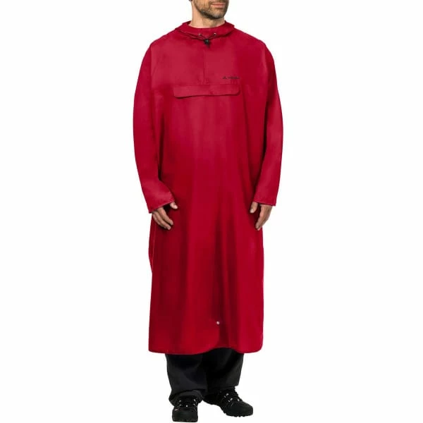 Vestes Randonnée VAUDE HIKING BACKPACK PONCHO INDIAN RED 21 Rouge 3 Vestes Randonnée VAUDE HIKING BACKPACK PONCHO INDIAN RED 21 Rouge – Image 3