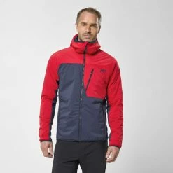 Vestes Randonnée MILLET MAGMA HYBRID HOODIE M SAPHIR/RED 22 Bleu / Rouge -Vêtements de randonnée Homme Soldes 9 90786 magma hybrid hoodie m saphir rouge miv9194 7487 03