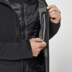 Vestes Randonnée MILLET K ABSOLUTE SHIELD JKT M BLACK 22 Noir -Vêtements de randonnée Homme Soldes 9 91047 miv9017 0247 05