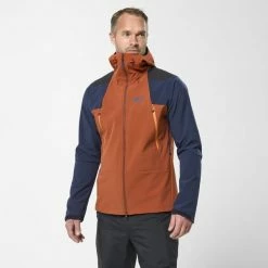 Vestes Randonnée MILLET K ABSOLUTE SHIELD JKT M RUST/SAPHIR 22 Orange / Bleu -Vêtements de randonnée Homme Soldes 9 91048 miv9017 9567 03