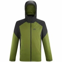 Vestes Randonnée MILLET FITZ ROY 3 IN 1 JKT M BLACK/FERN 22 Vert