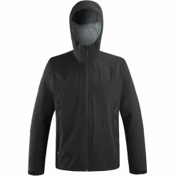 Vestes Randonnée MILLET FITZ ROY STRETCH JKT M BLACK 22 Noir