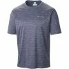T-shirts Polos Randonnée COLUMBIA ZERO RULES™ SHORT SLEEVE SHIRT CARBON HEATHER 22 Bleu