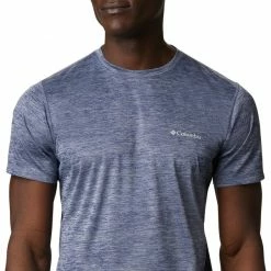 T-shirts Polos Randonnée COLUMBIA ZERO RULES™ SHORT SLEEVE SHIRT CARBON HEATHER 22 Bleu -Vêtements de randonnée Homme Soldes 9 91738 zero rules tm short sleeve shirt carbon heather 1533313469 05