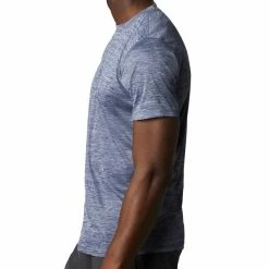 T-shirts Polos Randonnée COLUMBIA ZERO RULES™ SHORT SLEEVE SHIRT CARBON HEATHER 22 Bleu -Vêtements de randonnée Homme Soldes 9 91738 zero rules tm short sleeve shirt carbon heather 1533313469 06
