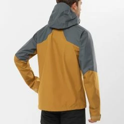 Vestes Randonnée SALOMON OUTLINE GTX HYBRID JKT M EBONY/BRONZE B 22 Gris / Marron 9 Vestes Randonnée SALOMON OUTLINE GTX HYBRID JKT M EBONY/BRONZE B 22 Gris / Marron -Vêtements de randonnée Homme Soldes 9 92153 outline gtx hybrid jkt m ebony bronze b lc1598100 04