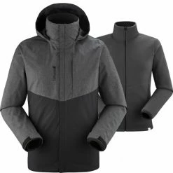 Vestes Randonnée LAFUMA ACCESS 3IN1 FLEECE JKT M ANTHRACITE GREY 22 Gris