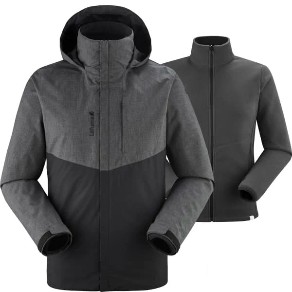 Vestes Randonnée LAFUMA ACCESS 3IN1 FLEECE JKT M ANTHRACITE GREY 22 Gris 1 Vestes Randonnée LAFUMA ACCESS 3IN1 FLEECE JKT M ANTHRACITE GREY 22 Gris