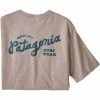 T-shirts Polos Randonnée PATAGONIA M'S QUALITY SURF POCKET RESPONSIBILI TEE SHROOM TAUPE 22 Beige
