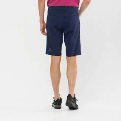 Shorts Randonnée SALOMON EXPLORE SHORTS M NIGHT SKY 21 Bleu -Vêtements de randonnée Homme Soldes 9 94252 lc1544900 05