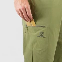 Shorts Randonnée SALOMON WAYFARER SHORTS M MARTINI OLIVE 21 Vert -Vêtements de randonnée Homme Soldes 9 94269 lc1489700 06