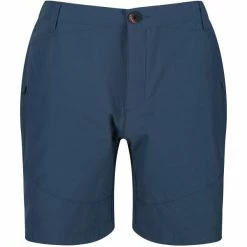 Shorts Randonnée REGATTA HIGHTON SHORT MID DARK DENIM 21 Bleu