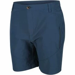 Shorts Randonnée REGATTA HIGHTON SHORT MID DARK DENIM 21 Bleu -Vêtements de randonnée Homme Soldes 9 95063 highton short dark denim rmj226 8pq 03