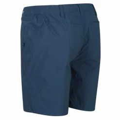 Shorts Randonnée REGATTA HIGHTON SHORT MID DARK DENIM 21 Bleu -Vêtements de randonnée Homme Soldes 9 95063 highton short dark denim rmj226 8pq 04
