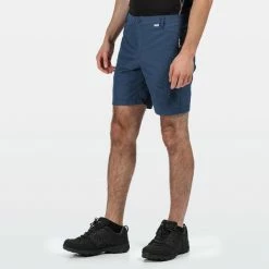 Shorts Randonnée REGATTA HIGHTON SHORT MID DARK DENIM 21 Bleu -Vêtements de randonnée Homme Soldes 9 95063 highton short dark denim rmj226 8pq 06