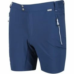 Shorts Randonnée REGATTA MOUNTAIN SHORT DARK DENIM 21 Bleu -Vêtements de randonnée Homme Soldes 9 95065 mountain short dark denim rmj232 8pq 04