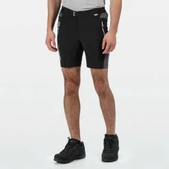 Shorts Randonnée REGATTA MOUNTAIN SHORT BLACK/MAGNET 21 Noir 10 Shorts Randonnée REGATTA MOUNTAIN SHORT BLACK/MAGNET 21 Noir -Vêtements de randonnée Homme Soldes 9 95066 mountain short black magnet rmj232 92b 05