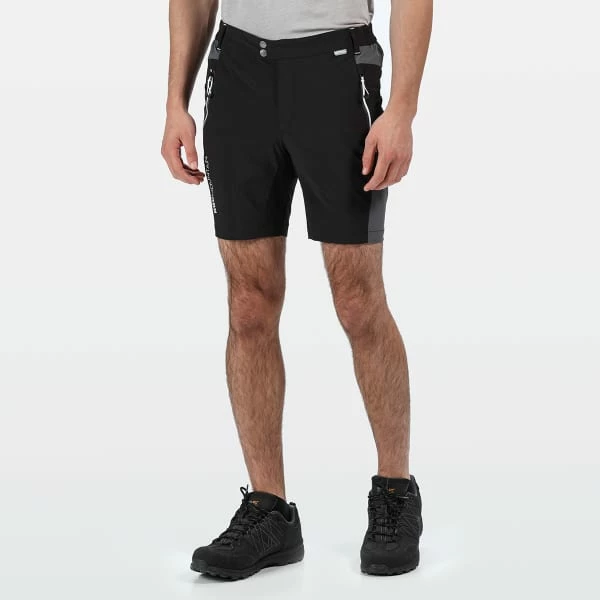 Shorts Randonnée REGATTA MOUNTAIN SHORT BLACK/MAGNET 21 Noir 5 Shorts Randonnée REGATTA MOUNTAIN SHORT BLACK/MAGNET 21 Noir – Image 5
