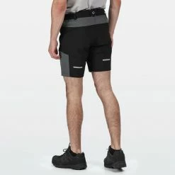 Shorts Randonnée REGATTA MOUNTAIN SHORT BLACK/MAGNET 21 Noir 11 Shorts Randonnée REGATTA MOUNTAIN SHORT BLACK/MAGNET 21 Noir -Vêtements de randonnée Homme Soldes 9 95066 mountain short black magnet rmj232 92b 06